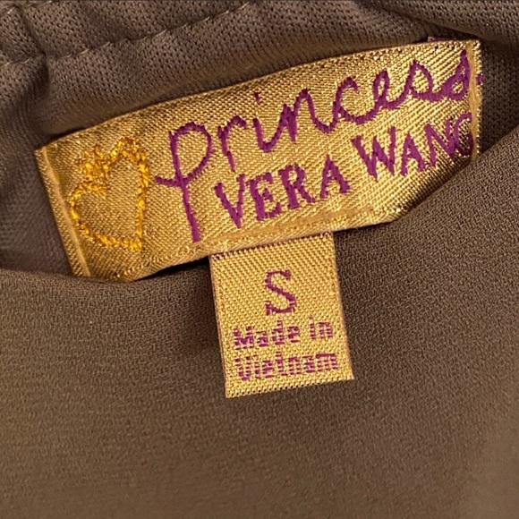 NWOT S Olive Green Princess by Vera Wang Dress π - Picture 2 of 3